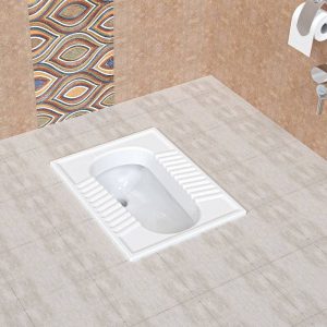 توالت زمینی مدل آزالیا